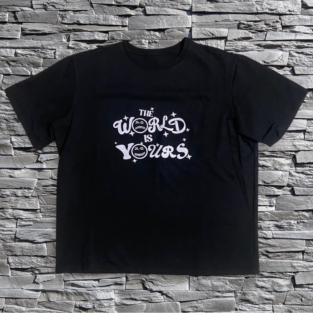 Authenticity World is Yours Short Sleeve Crew Black Size Not Listed Possible XL